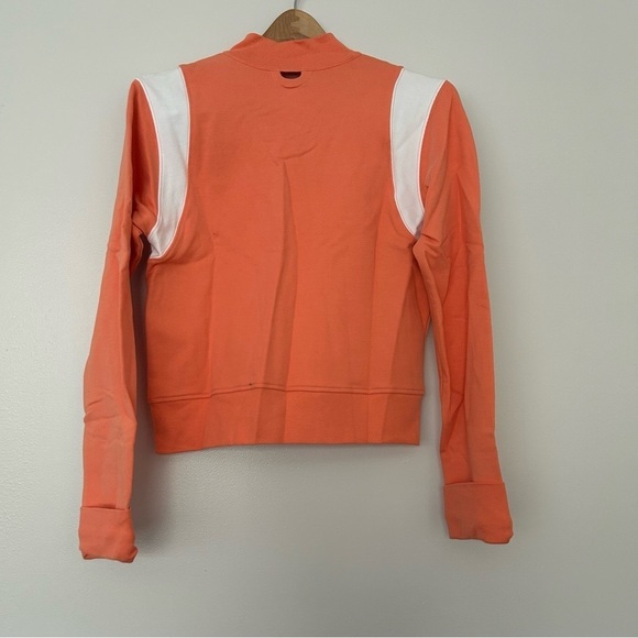 FAL by Jeffrey Grubb orange full zip jacket NWT L - Picture 2 of 7